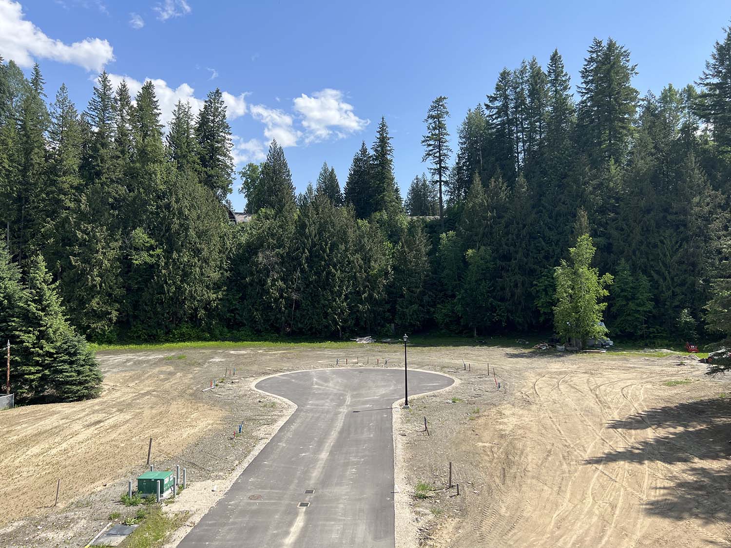 Mountain view building lot